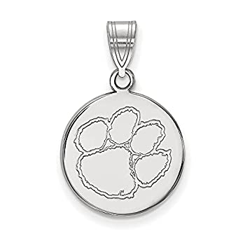 【中古】【輸入品・未使用】Clemson Medium (5?/ 8インチ) ディスクペンダント(10?Kホワイトゴールド)｜スカイマーケットプラス