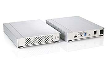 【中古】【輸入品・未使用】10TB MiniPro RAID V3 USB 3.1 Type-C ポータブルデュアルハードドライブ