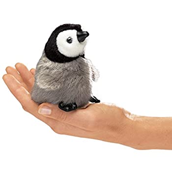 【中古】【輸入品・未使用】Folkmanis Puppets - 2680 - Marionnette et Theatre - Mini Baby Emperor Penguin|スカイマーケットプラス
