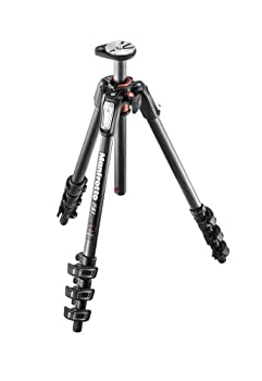【中古】【輸入品・未使用】Manfrotto MT190CXPRO4 カーボンファイバー 4セクション三脚 ブラック