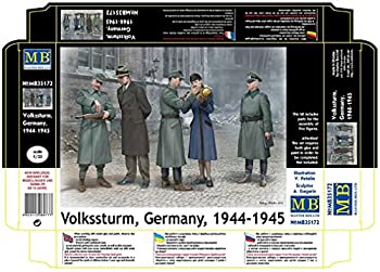 【中古】【輸入品・未使用】VOLKSSTURM%ｶﾝﾏ% GERMANY%ｶﾝﾏ% 1944-1945 1/35 MASTER BOX 35172