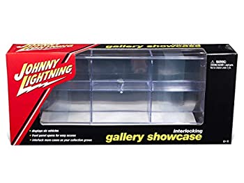 【中古】【輸入品・未使用】Johnny Lightning JLDC001 カーインターロッキングアクリルディスプレイショーケース 1/64スケールモデルカー用 6台