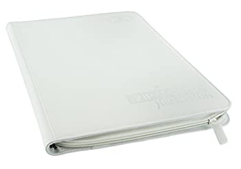【中古】【輸入品・未使用】究極のガード 9 ポケット XenoSkin ジップフォリオ、ホワイト