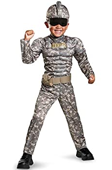 【中古】【輸入品・未使用】Disguise Combat Warrior Toddler Muscleコスチューム Medium/3T-4T ベージュ 89763M｜スカイマーケットプラス