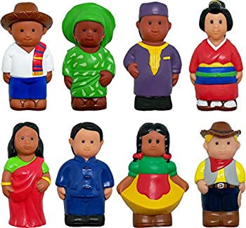 【中古】【輸入品・未使用】Get Ready Kids Around The World フィギュア 8個セット 5インチ｜スカイマーケットプラス