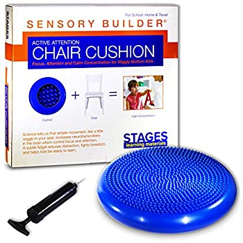 【中古】【輸入品・未使用】Stages Learning 感覚バランスクッション ヨガ ブルー SLM2101|スカイマーケットプラス