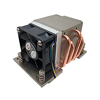 【中古】【輸入品・未使用】Dynatron A26 2U アクティブアルミニウムヒートシンク ヒートパイプ内蔵 AMD EPYCソケットSP3用