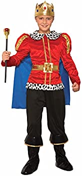 【中古】【輸入品・未使用】Forum Novelties Royal King Costume for Kids???Regal withケープコスチュームアクセサリー、シャツ、and Crown S レッド 80821