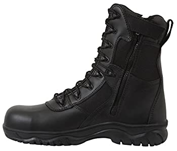 【中古】【輸入品・未使用】Rothco Side zip-composite Forced Entry Tact Boot ブラック|スカイマーケットプラス