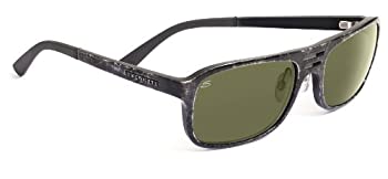 【中古】【輸入品・未使用】Serengeti Lorenzo Sunglasses (555nm Polarized%ｶﾝﾏ% Shiny Gray Marble)