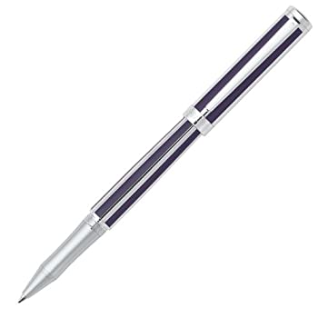 【中古】【輸入品・未使用】Sheaffer Intensity Stripedローラーボール%ｶﾝﾏ% Deepバイオレット( 9232???1?)