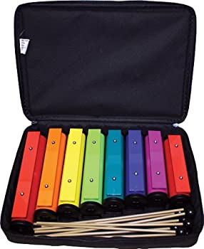【中古】【輸入品・未使用】クリアで明るい音色が流れる★デラックス8　ダイアトニック　ベルセット　Rhythm Band社【並行輸入】