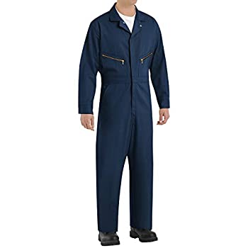 【中古】【輸入品・未使用】Red Kap Zip???前面コットンオーバーオールTall カラー: ブルー