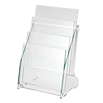 【中古】【輸入品・未使用】ライオン事務器 カタログスタンド 卓上 A4 1列 3段 PS-131A
