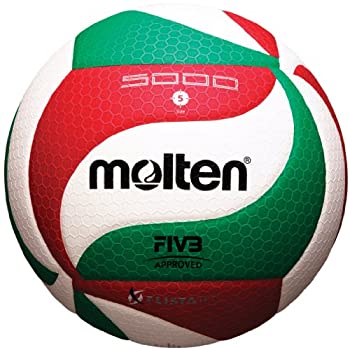 【中古】【輸入品・未使用】(NCAA Official - Red%カンマ% White%カンマ% Blue) - Molten Flistatec NCAA V5M5000-3N Volleyball|スカイマーケットプラス