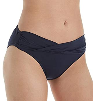 【中古】【輸入品・未使用】Seafolly レディース ツイストバンド ヒップスター フルカバー ビキニボトム 水着 US サイズ: 14 Aus/Nz 10 US カラー: ブルー