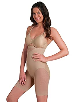 【中古】【輸入品・未使用】Sexy Sheer Extra Firm Control high-waist Thigh Slimmer US サイズ: L (Women's 12-14) カラー: ベージュ