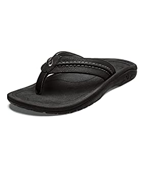 【中古】【輸入品・未使用】オルカイ（Olukai） メンズ ホクア HOKUA Blk/DShadow（4042） 10161 7（25.0cm）