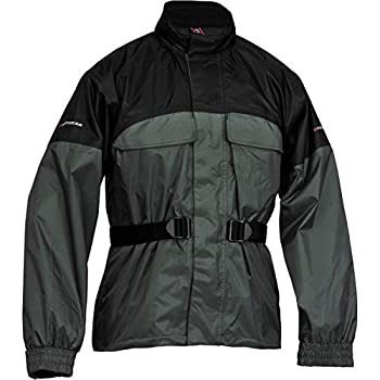 【中古】【インポート品・未当てはめる】Firstgear 「レインマン」黄色/黒いこと レインスーツジャケット - M