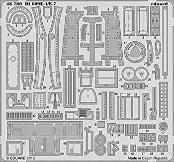 【中古】【輸入品・未使用】エデュアルド 1/48 Bf 109E-4/E-7 エデュアルド用 EDU48780|スカイマーケットプラス