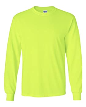 【中古】【輸入品・未使用】Gildan メンズ ウルトラコットン 長袖Tシャツ スタイルG2400 US サイズ: X-Large カラー: グリーン