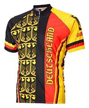 【中古】【輸入品・未使用】World Jerseys ドイツ サイクリング ジャージ 男性用半袖｜スカイマーケットプラス