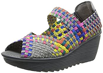 【中古】【輸入品・未使用】Bernie Mev レディース Halle ウェッジパンプス US サイズ: 8.5-9 カラー: マルチカラー