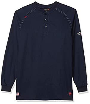 【中古】【輸入品・未使用】AriatメンズFlame Resistant作業Henley US サイズ: XL カラー: ブルー