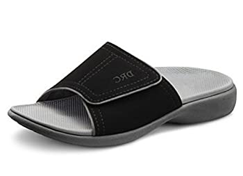 【中古】【インポート品・未当て嵌める】Dr. Comfort メンズ US 大きさ: 13 D(M) US 色つや: 黒いこと