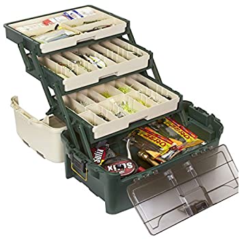 【中古】【インポート品・未当て嵌める】PLANO Tackle Systems Hybrid Hip 3 Tray Box%ｶﾝﾏ% White/Green