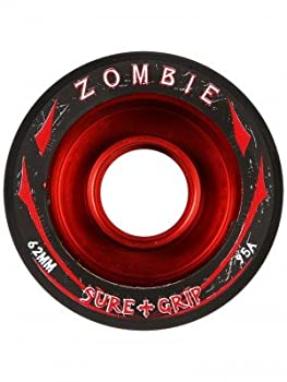 【中古】【輸入品・未使用】(Max (62mm x 42mm)%ｶﾝﾏ% Red (95A)) - Sure-Grip Zombie Wheels
