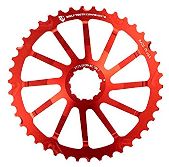 【中古】【輸入品・未使用】Wolf Tooth Components 特大コグ SRAM用 レッド 40T|スカイマーケットプラス