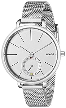 【中古】【インポート品・未当てはめる】Skagen お上さん Hagen アナログ 御召しもの 水晶 ご覧なさる 外国でさし出し SKW2358