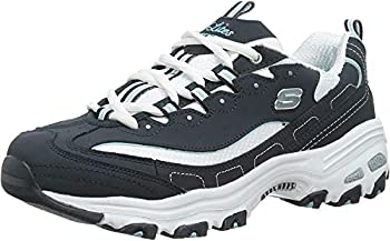 【中古】【インポート品・未当て嵌める】Skechers レディース D\u0027Lites 記憶装置質問用紙 スピード競技繰り上げる スニーカー US 大きさ: 9