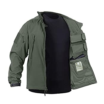【中古】【輸入品・未使用】(ロスコ) ROTHCO コンシールド ソフトシェルジャケット オリーブ Concealed Carry Soft Shell Jacket -Olive Drab 〔55585〕 (XL)|スカイマーケットプラス
