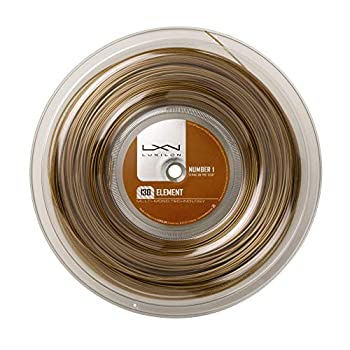 【中古】【インポート品・未当て嵌める】LUXILON(ルキシロン) 庭球 より糸 ガット ELEMENT 130 (化学元素 130) 200m木管 WRZ990111
