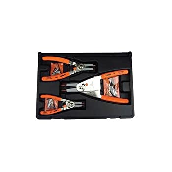 【中古】【インポート品・未当て嵌める】A＆E社 ラングツールズ スナップリングプライヤー 3点仕掛ける 1465