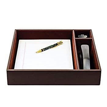 【中古】【輸入品・未使用】Dacassoチョコレートブラウンレザー会議室オーガナイザートレイ(a3440?)｜スカイマーケットプラス 44,248円