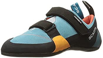 【中古】【インポート品・未当て嵌める】SCARPAウィメンズフォースV WMNクライミングシューズ、アイスフォール/マンダリンレッド、40 EU / 8.5 M US