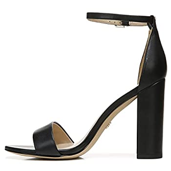 【中古】【輸入品・未使用】Sam Edelman レディース Yaro クラシックドレスサンダル%ｶﾝﾏ% ブラックレザー%ｶﾝﾏ% 7