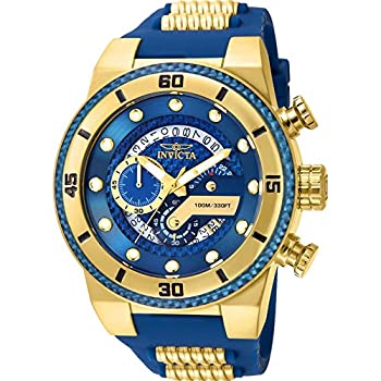 【中古】【輸入品・未使用】Invicta S1 Rally クロノグラフ ブルー文字盤 メンズウォッチ 24224
