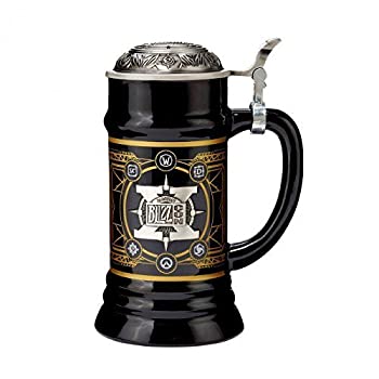 【中古】【インポート品・未当て嵌める】Blizzcon 2016年 吹雪楽しびの10周年祝する麦酒ビアマグ