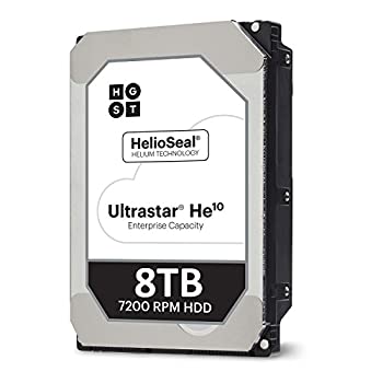 【中古】【輸入品・未使用】HGST Ultrastar He10 3.5%ﾀﾞﾌﾞﾙｸｫｰﾃ% 8000 GB SAS