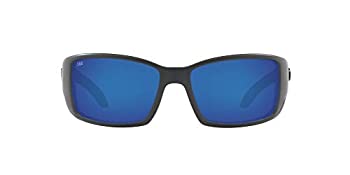 【中古】【輸入品・未使用】Costa Del Mar BL98OBMGLP Blackfin Mensマットグレーフレームブルーミラー580gレンズ長方形サングラス｜スカイマーケットプラス