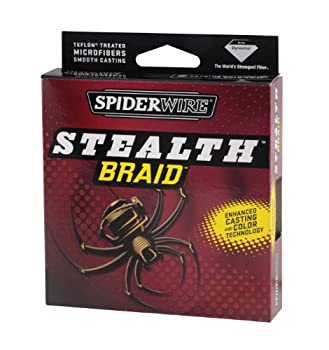 【中古】【インポート品・未当てはめる】(50/14 Pound Test-3000 Yard%ｶﾝﾏ% Moss Green) - Spiderwire Stealth Braid Superline Fishing Line (Bulk Spools)