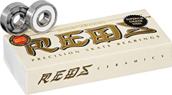 【中古】【輸入品・未使用】Bones Bearings Ceramic REDS Super (8mm%ｶﾝﾏ% 8Pack) by Bones Bearings