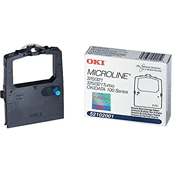 【中古】【輸入品・未使用】Wholesale CASE of 15 - Oki Data 52102001 Printer Ribbon-Matrix Nylon Printer Ribbon%カンマ%F/Microline%カンマ% Black by Oki Data画像