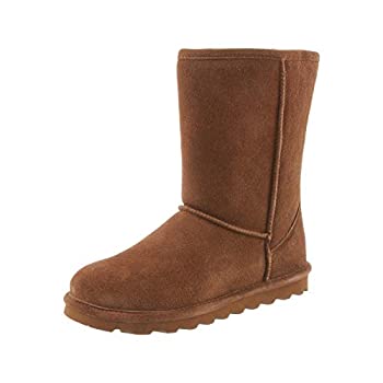 【中古】【輸入品・未使用】Bearpaw Women's Elle Short Hickory Ii Mid-Calf Suede Boot - 7M