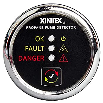 【中古】【輸入品・未使用】XINTEXプロパンFume検出器W/プラスチックセンサー???Noソレノイドバルブ???クロムベゼルDispla｜スカイマーケットプラス
