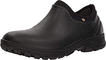 【中古】【インポート品・未当て嵌める】Bogs メンズ SAUVIE スリッポン レインブーツ%ｶﾝﾏ% 黒いこと%ｶﾝﾏ% 10 靴-その他